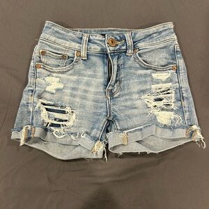 American Eagle blue jean shorts